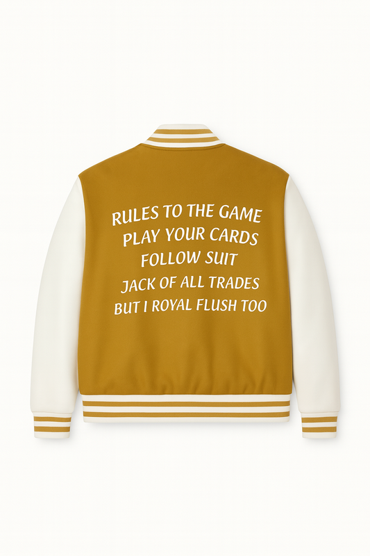 Fleece Letterman Jacket