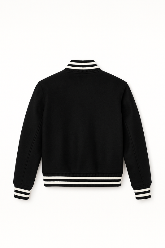 Fleece Letterman Jacket