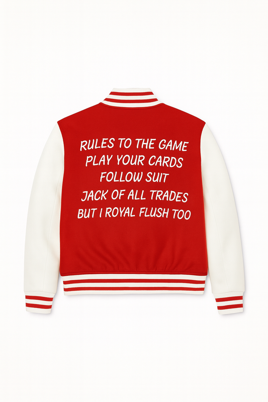 Fleece Letterman Jacket