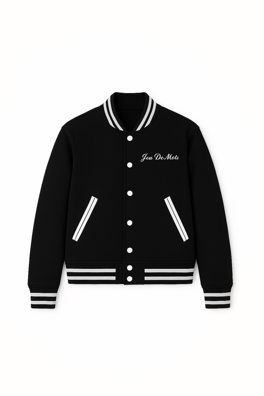 Fleece Letterman Jacket
