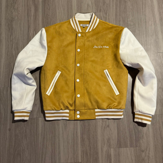 Fleece Letterman Jacket