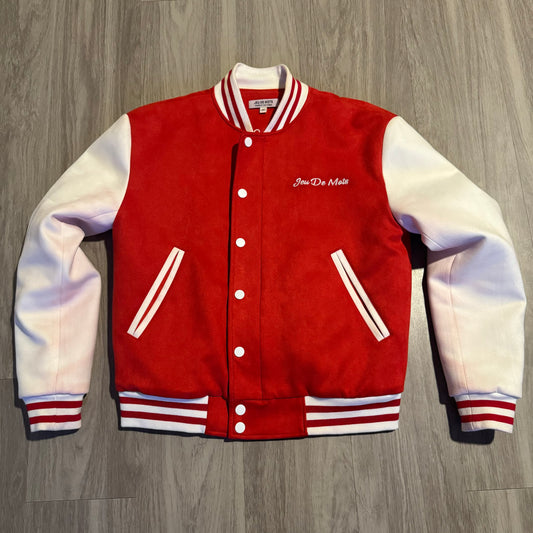 Fleece Letterman Jacket