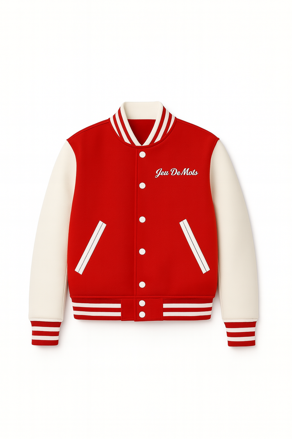 Fleece Letterman Jacket